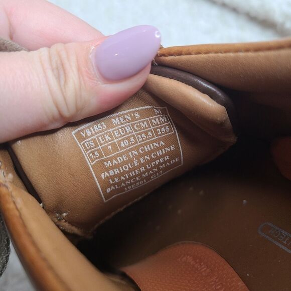 Rockport Men's Brown Leather Tru Tech‎ Leather Oxfords Size 7.5 - Picture 7 of 8